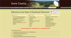 Desktop Screenshot of iowacounty.org